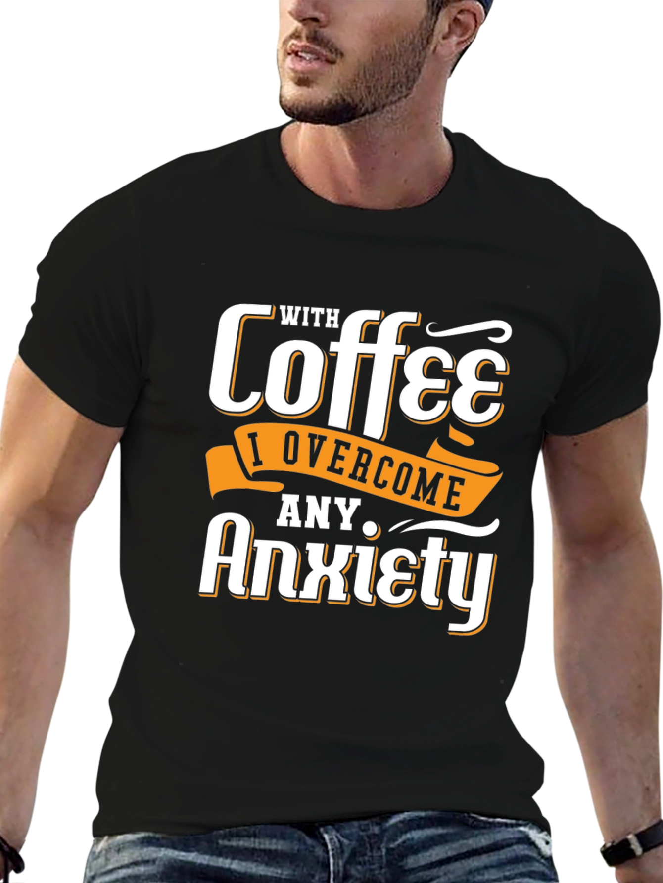 Coffee Over Anxiety Graphic Tee