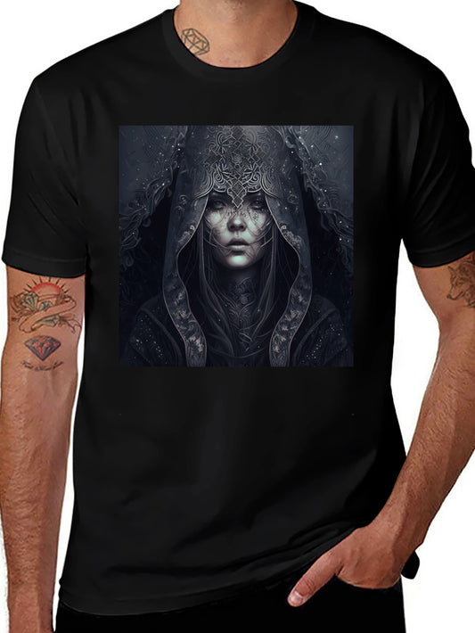 Mystic Woman Graphic Black T-Shirt