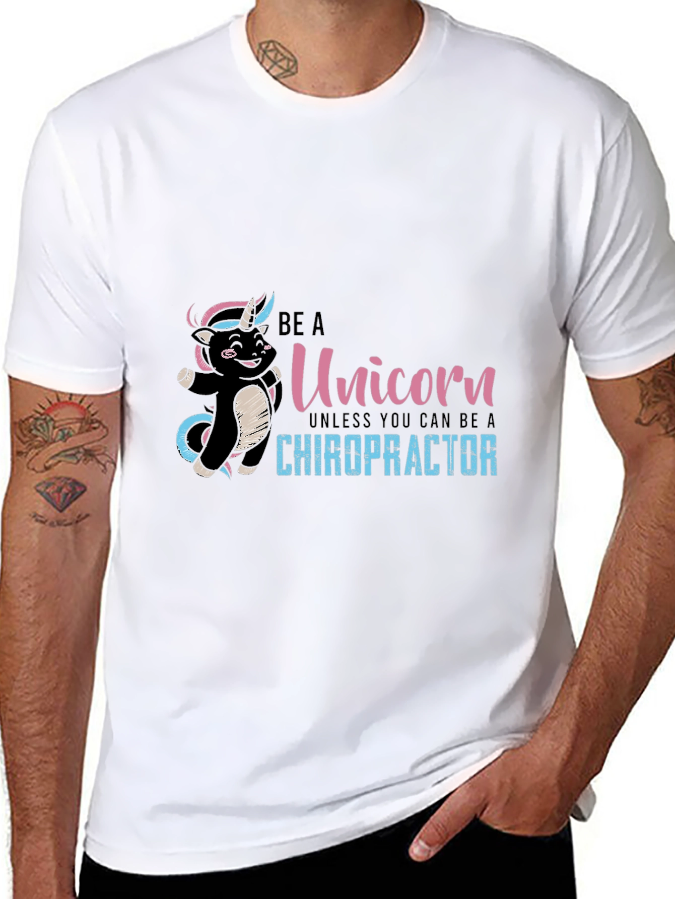 Be A Unicorn Chiropractor T-Shirt
