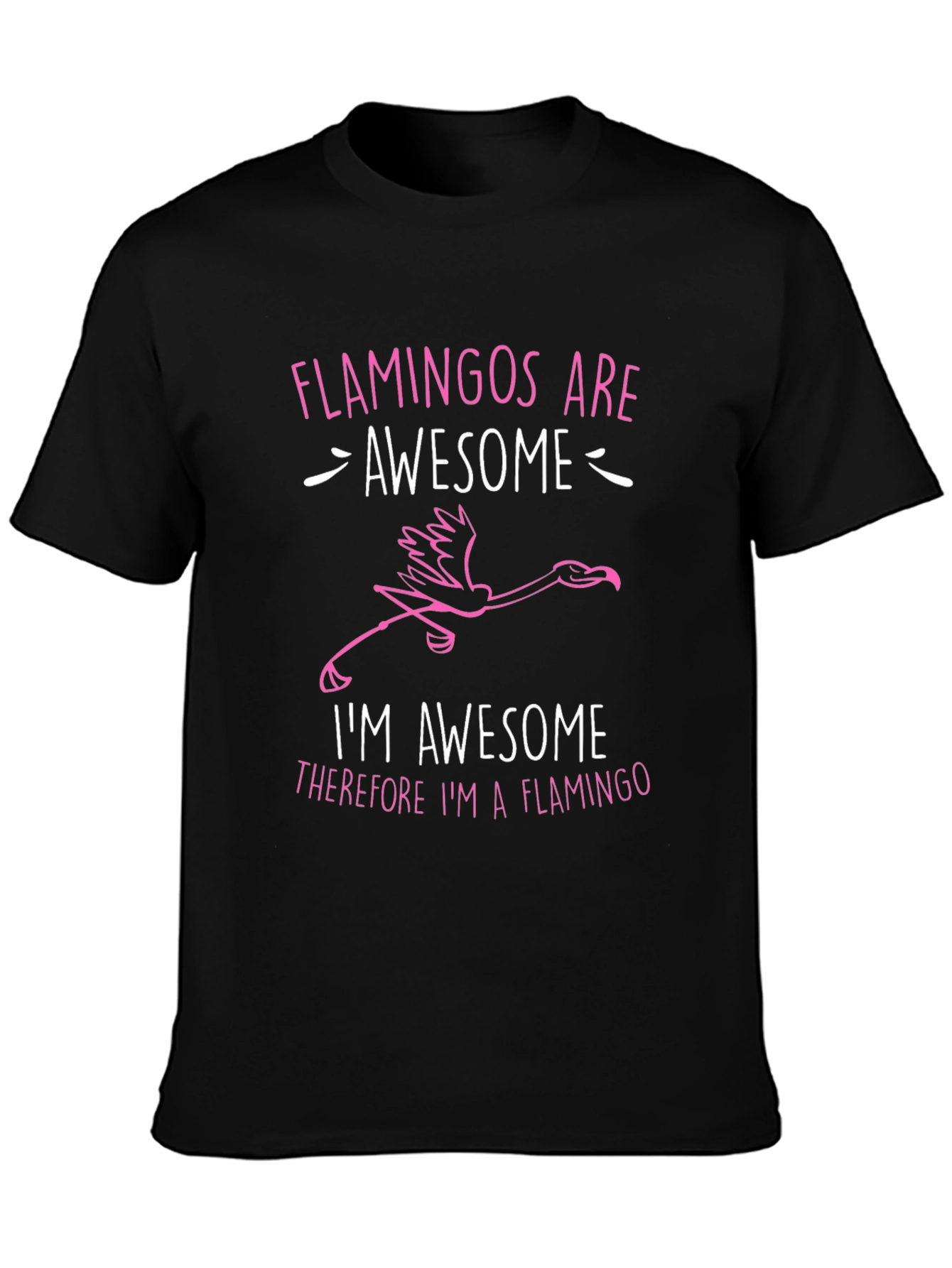 Awesome Flamingos Graphic Tee