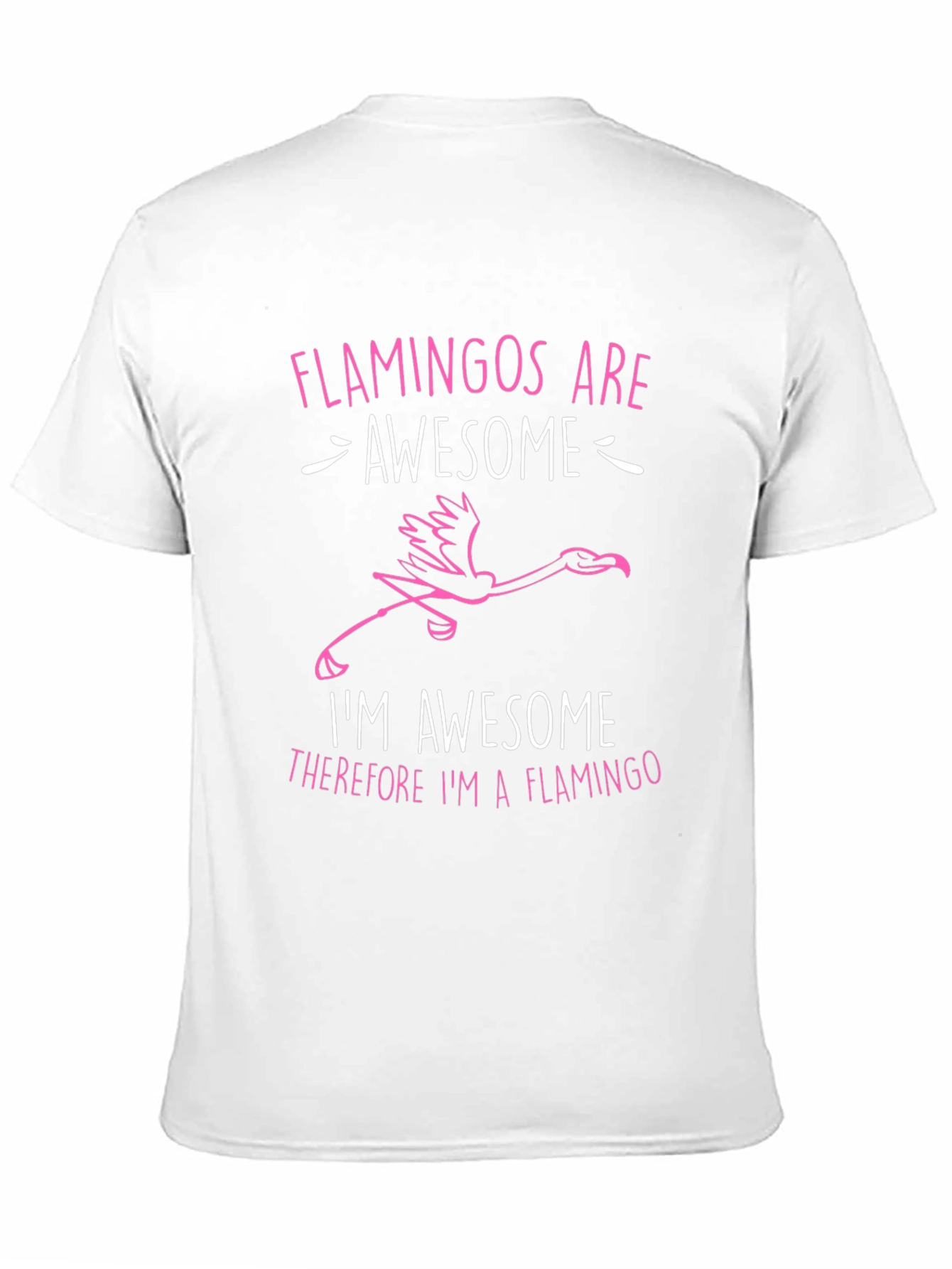 Awesome Flamingos Graphic Tee
