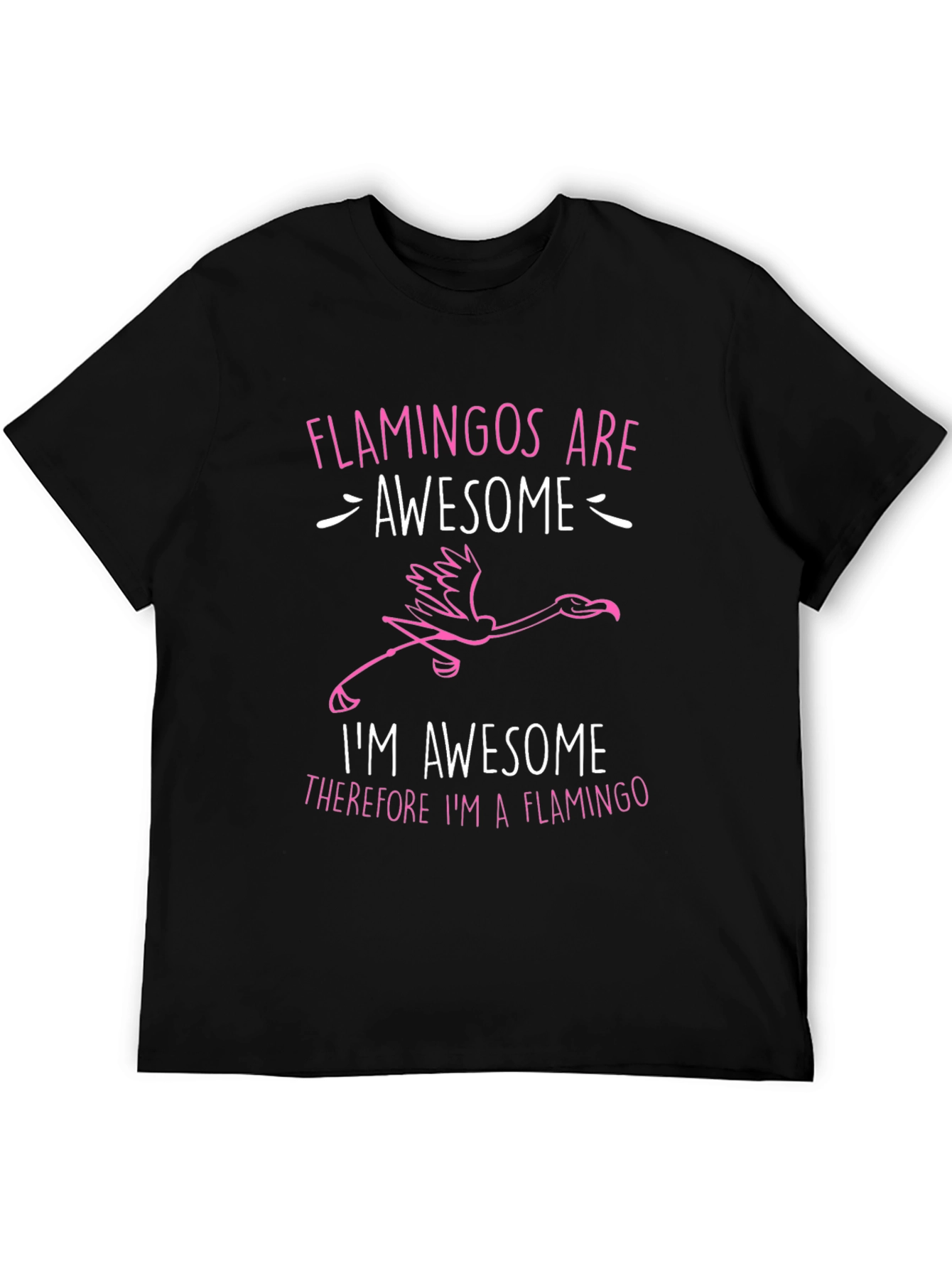 Awesome Flamingos Graphic Tee