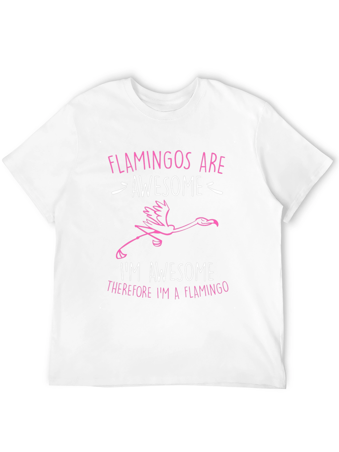 Awesome Flamingos Graphic Tee