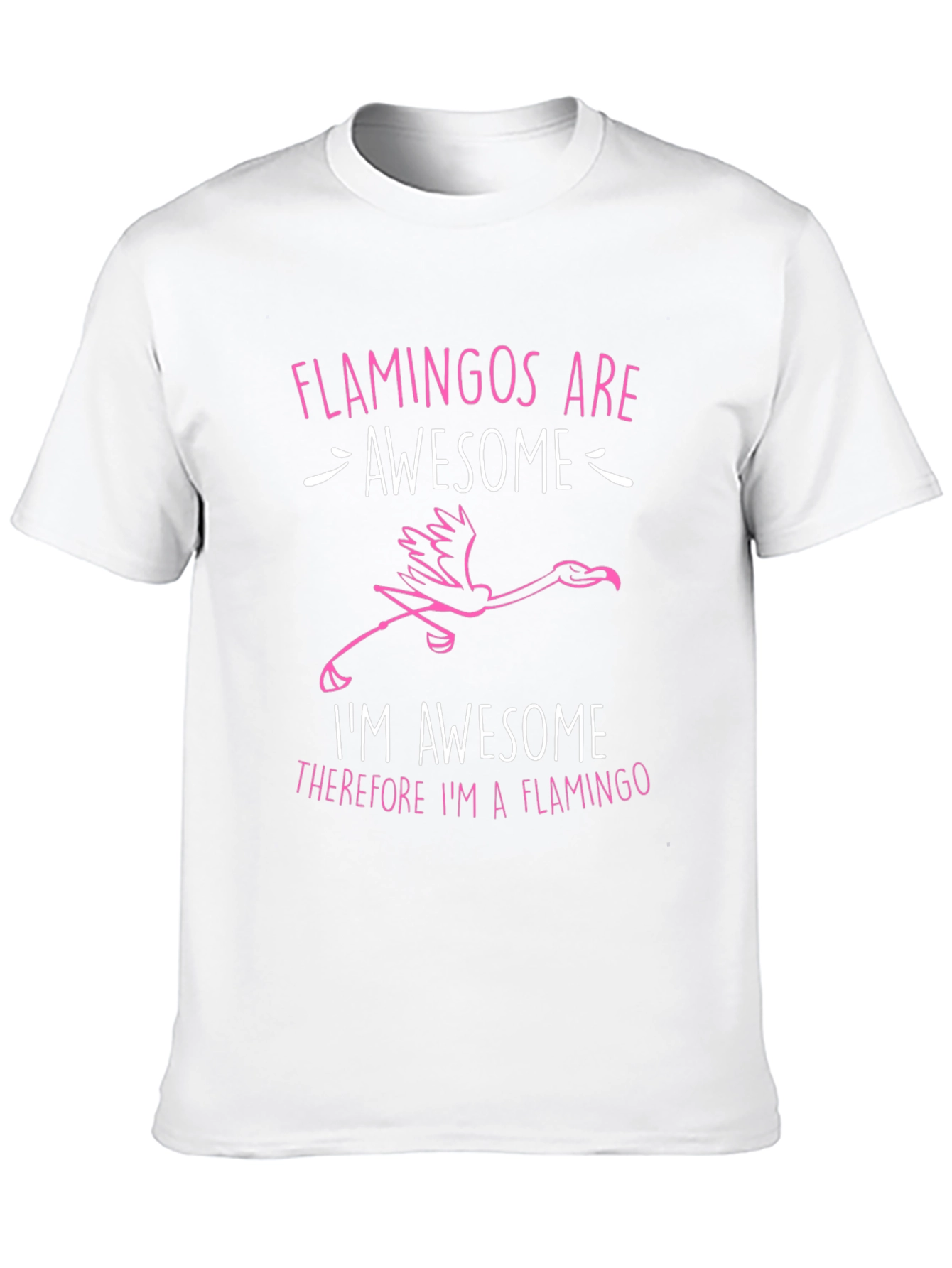 Awesome Flamingos Graphic Tee