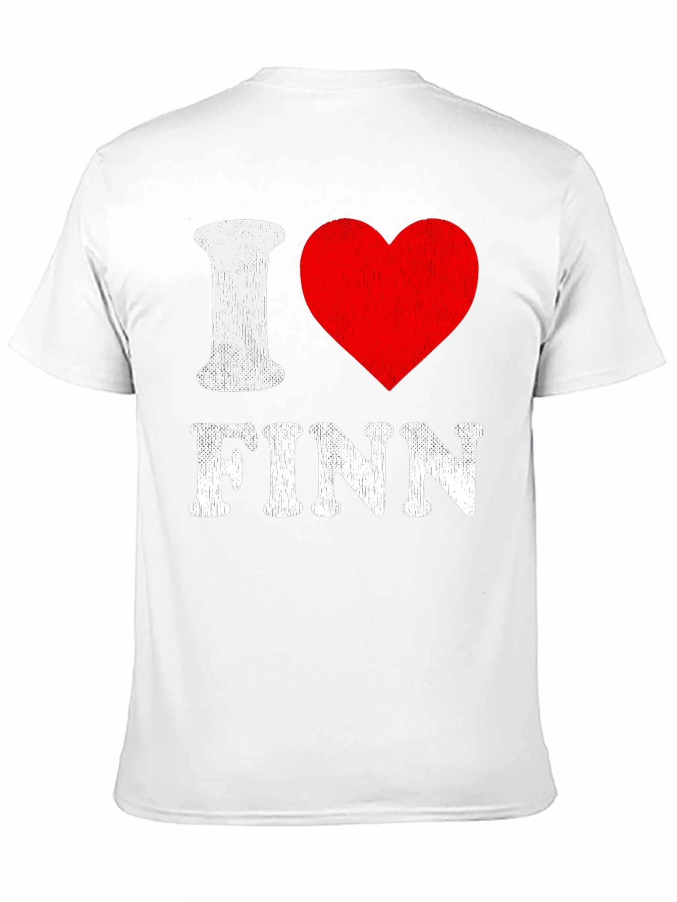 I Heart Finn T-Shirt - Black Graphic Tee