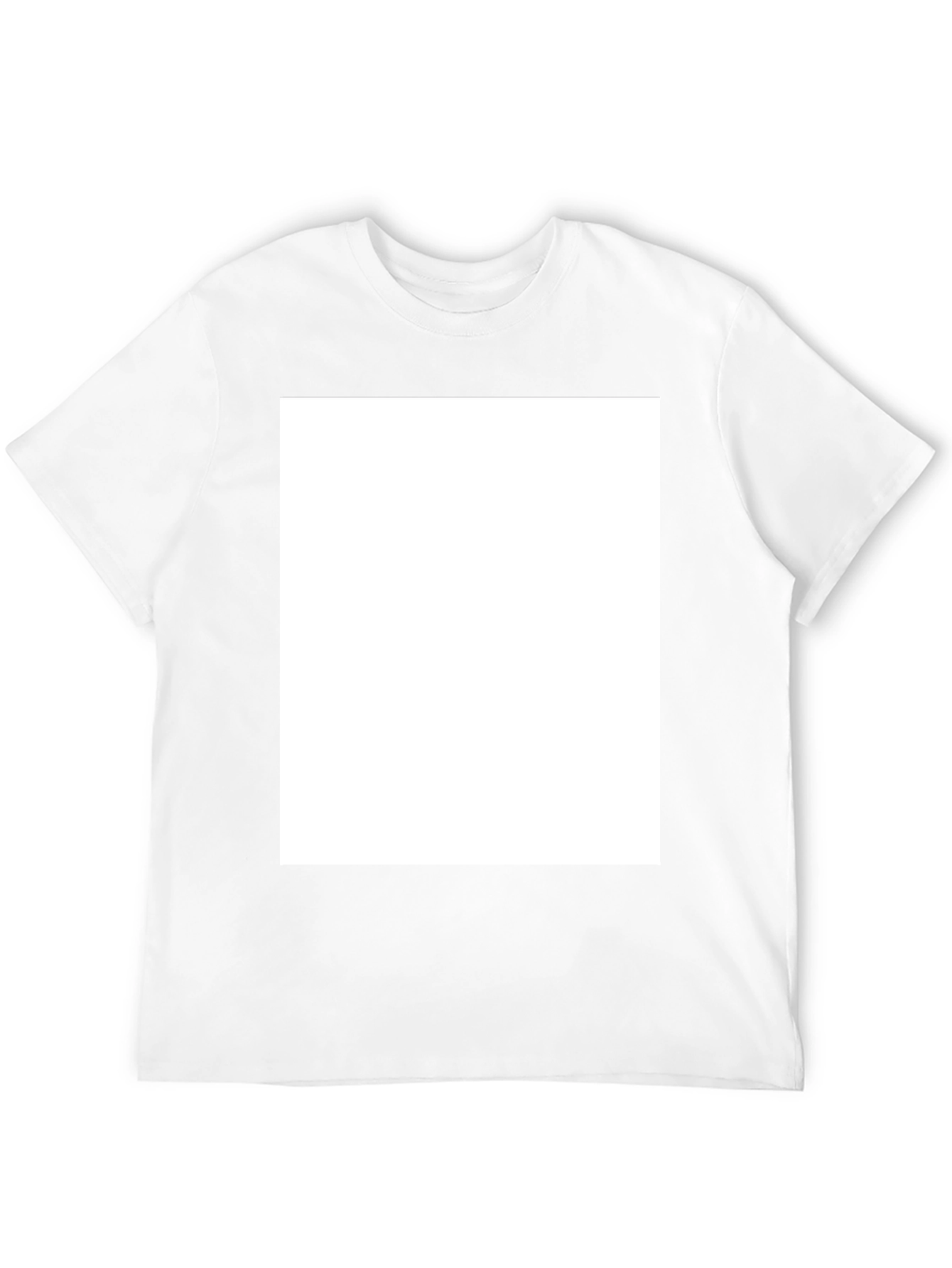 Mens Black Crew Neck T-Shirt