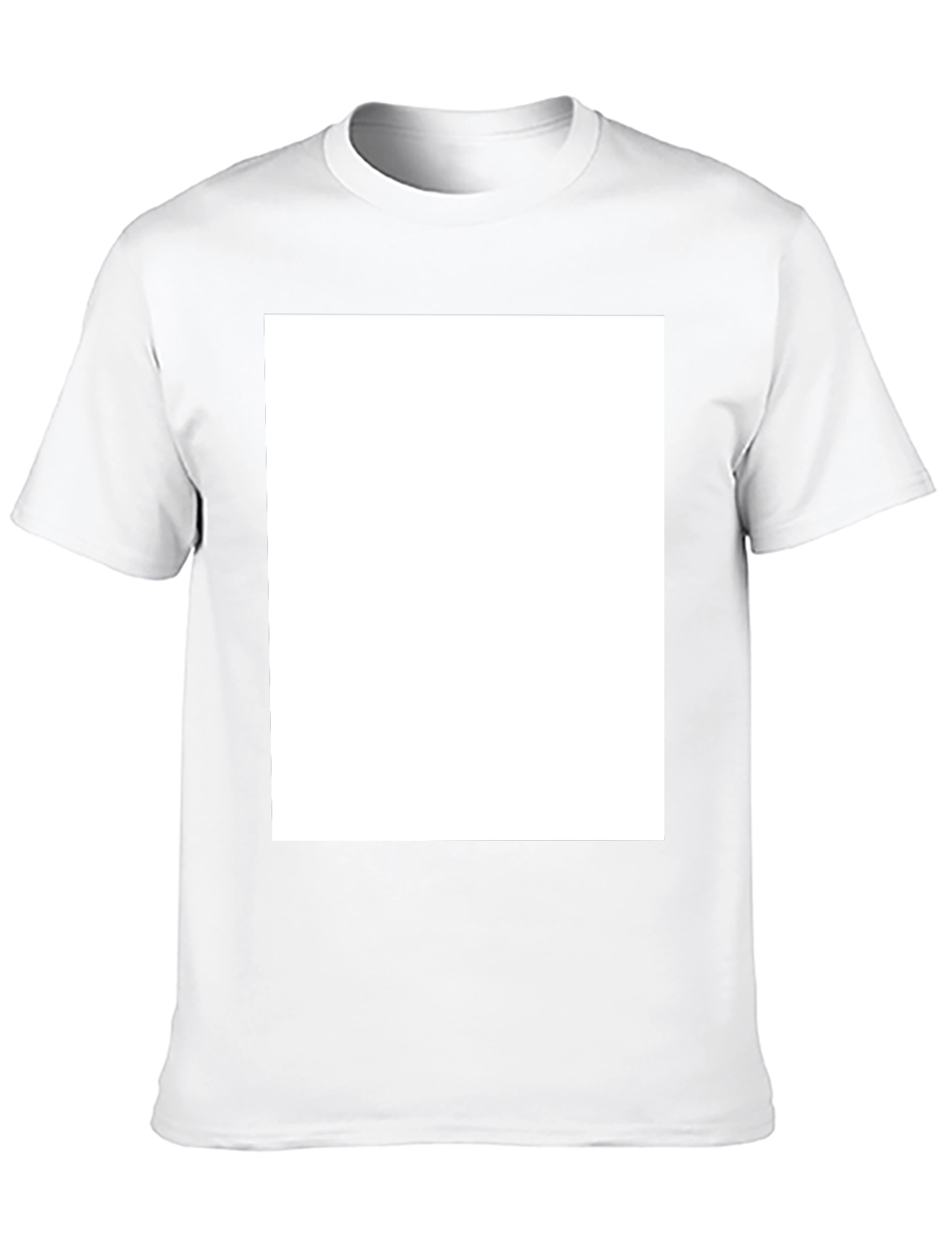 Mens Black Crew Neck T-Shirt