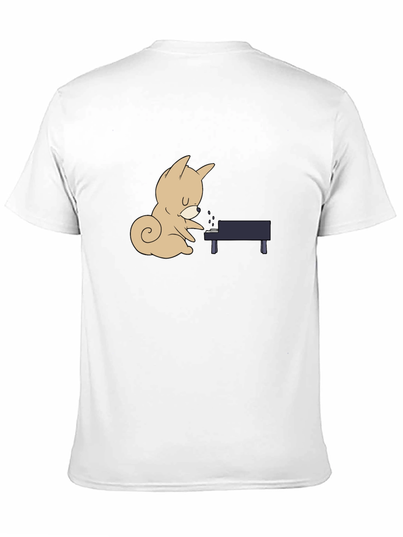 Piano Squirrel T-Shirt - Cute Music Lover Tee