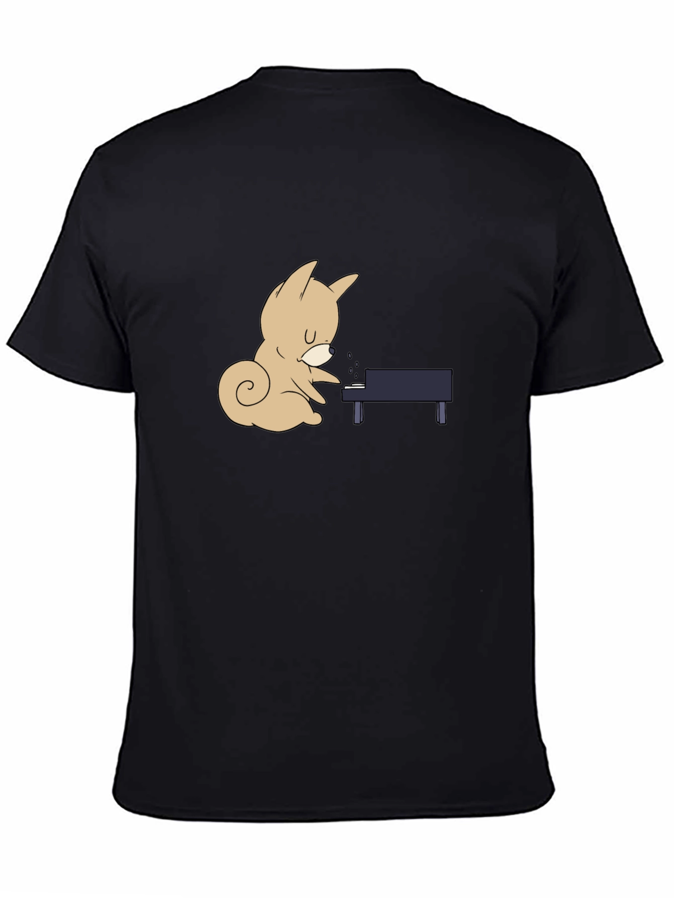 Piano Squirrel T-Shirt - Cute Music Lover Tee