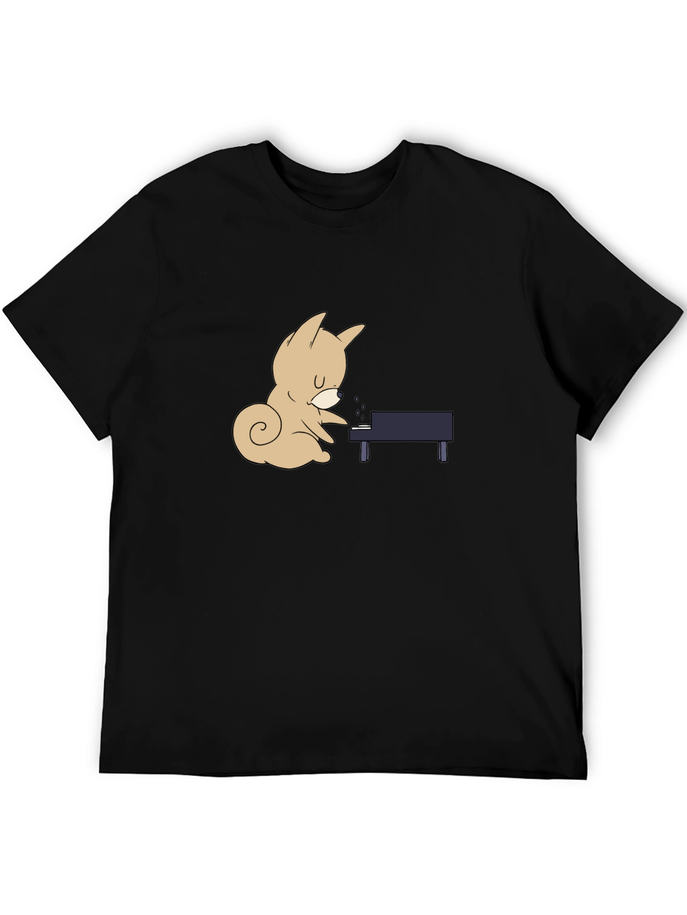 Piano Squirrel T-Shirt - Cute Music Lover Tee