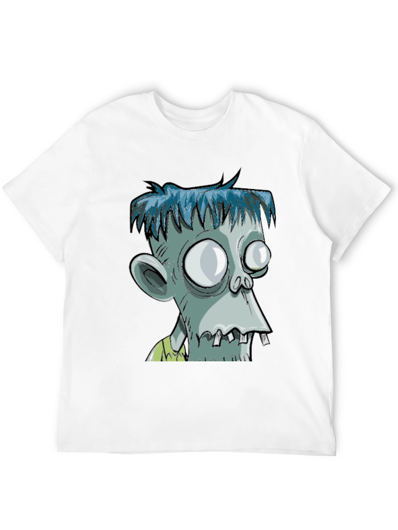 Zombie Cartoon Graphic T-Shirt