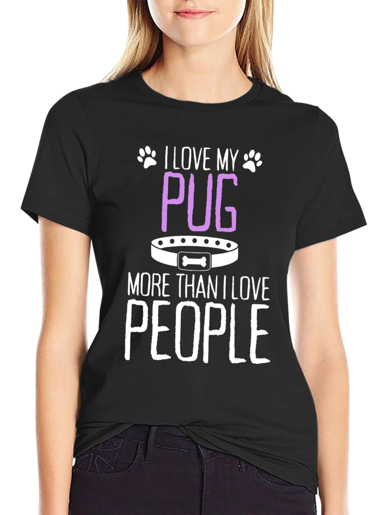 I Love My Pug T-Shirt