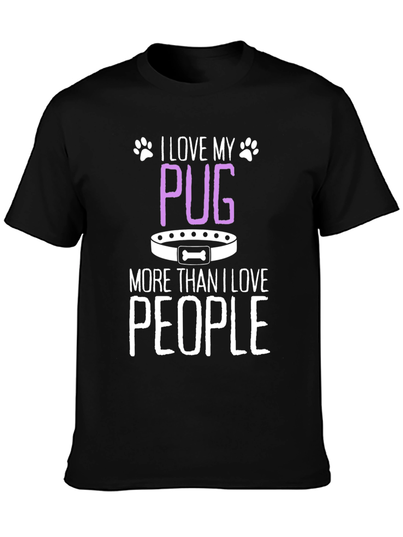 I Love My Pug T-Shirt