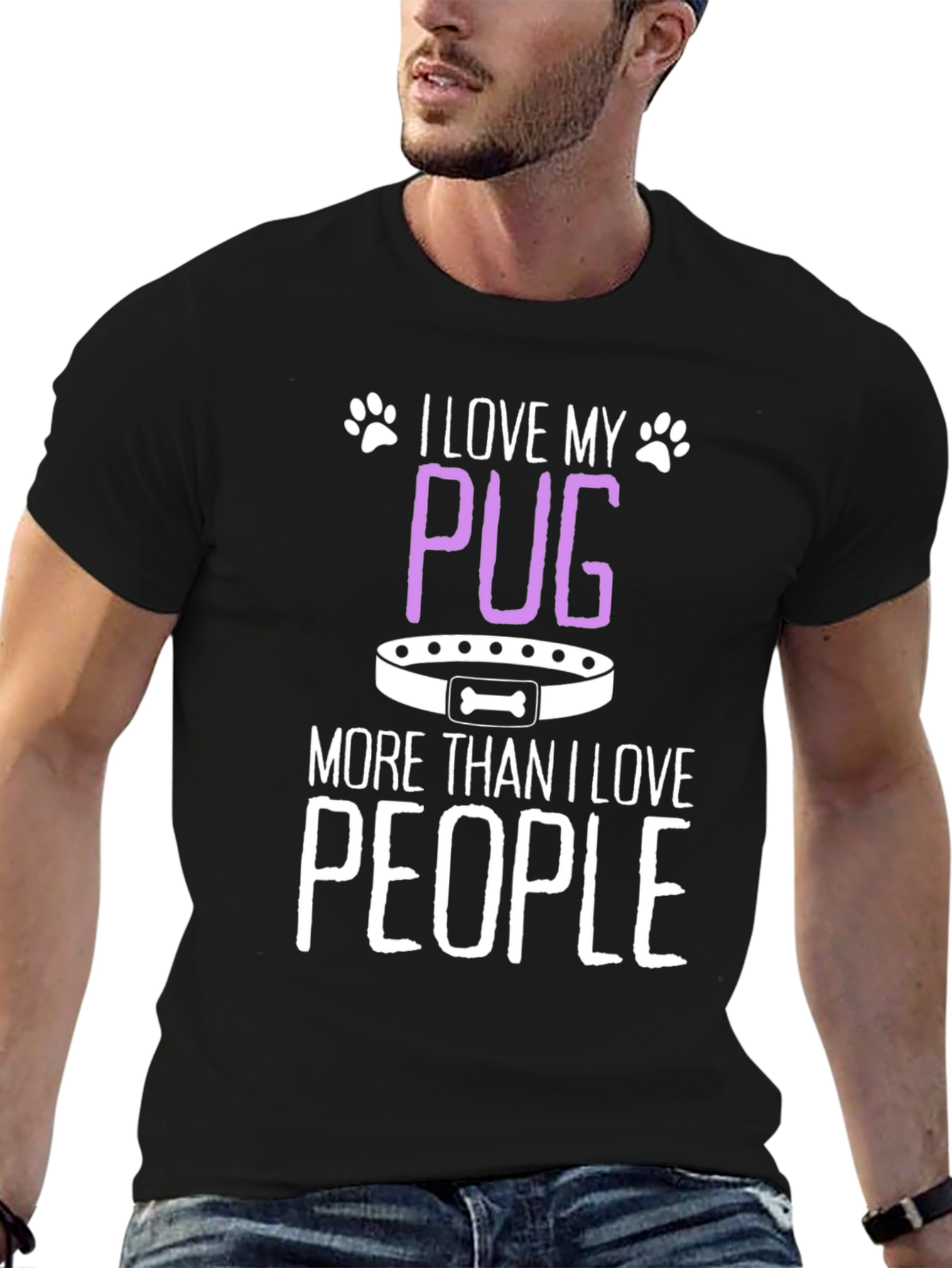 I Love My Pug T-Shirt