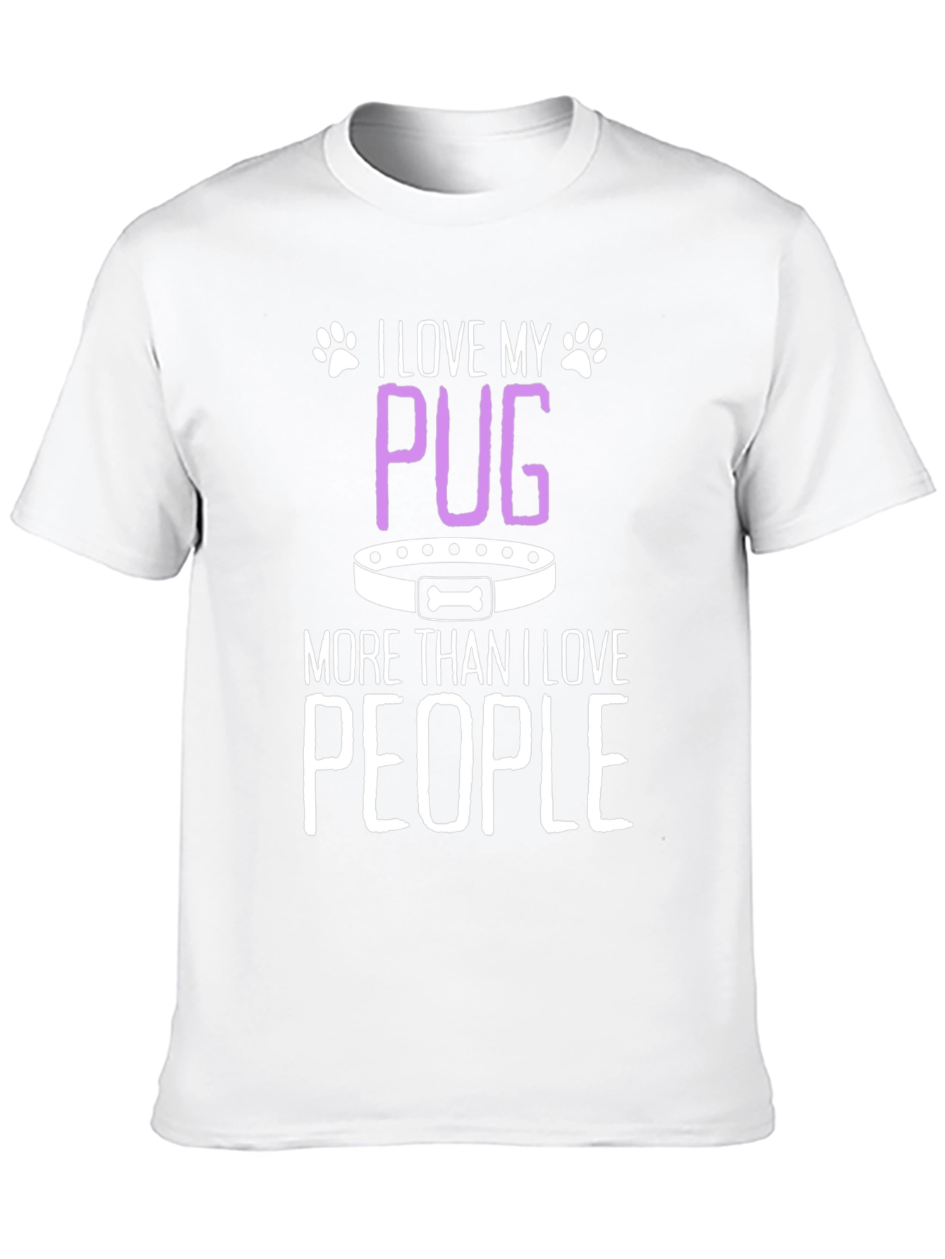 I Love My Pug T-Shirt