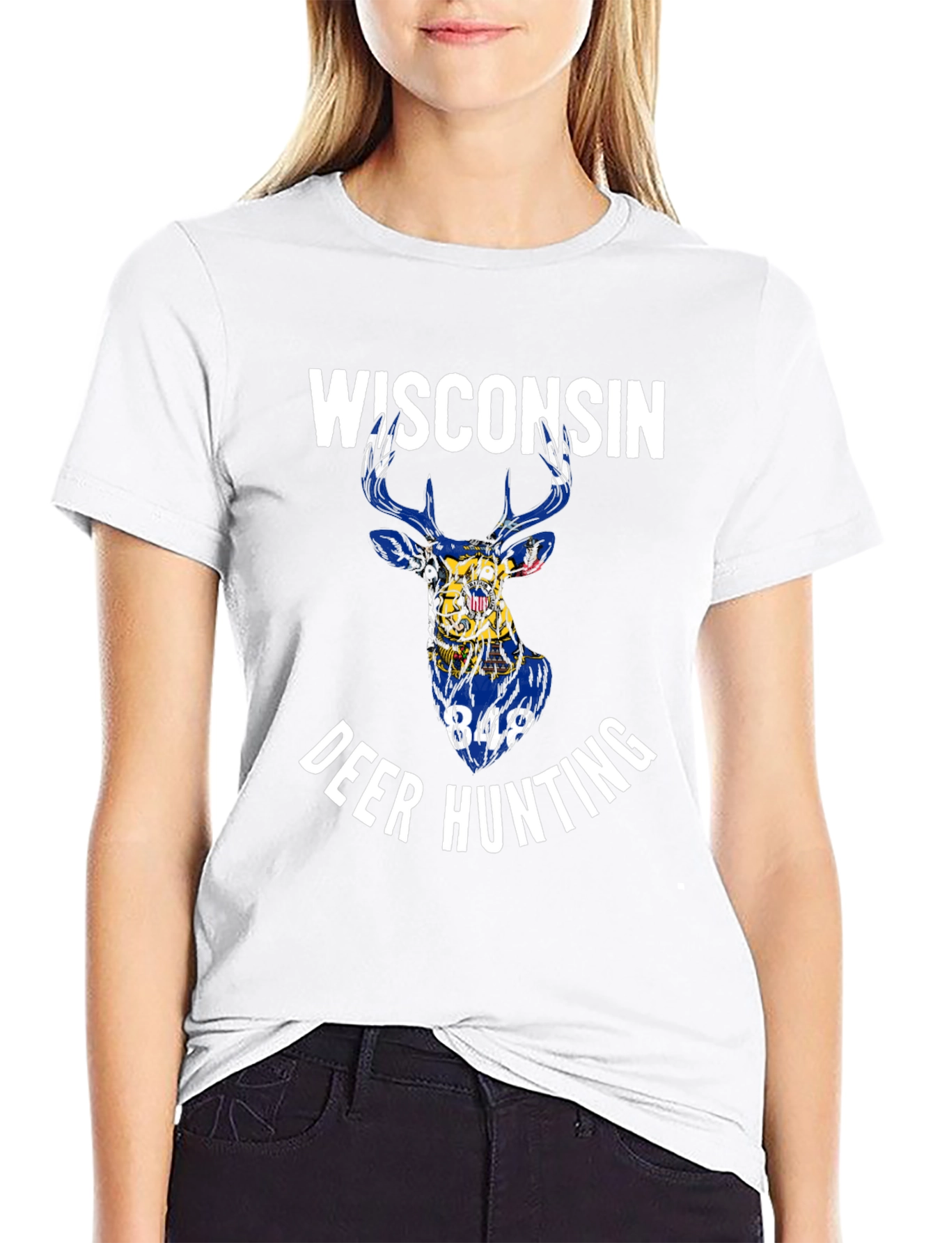 Wisconsin Deer Hunting Tee