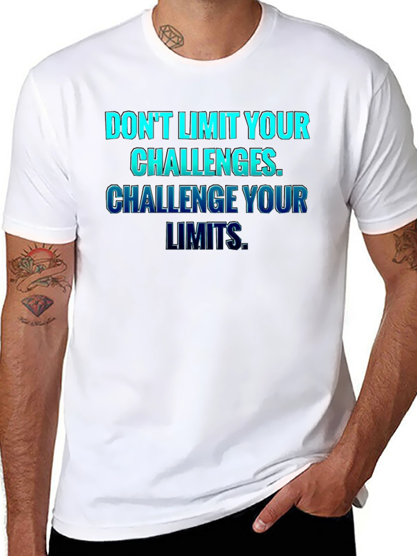 Challenge Your Limits Graphic T-Shirt