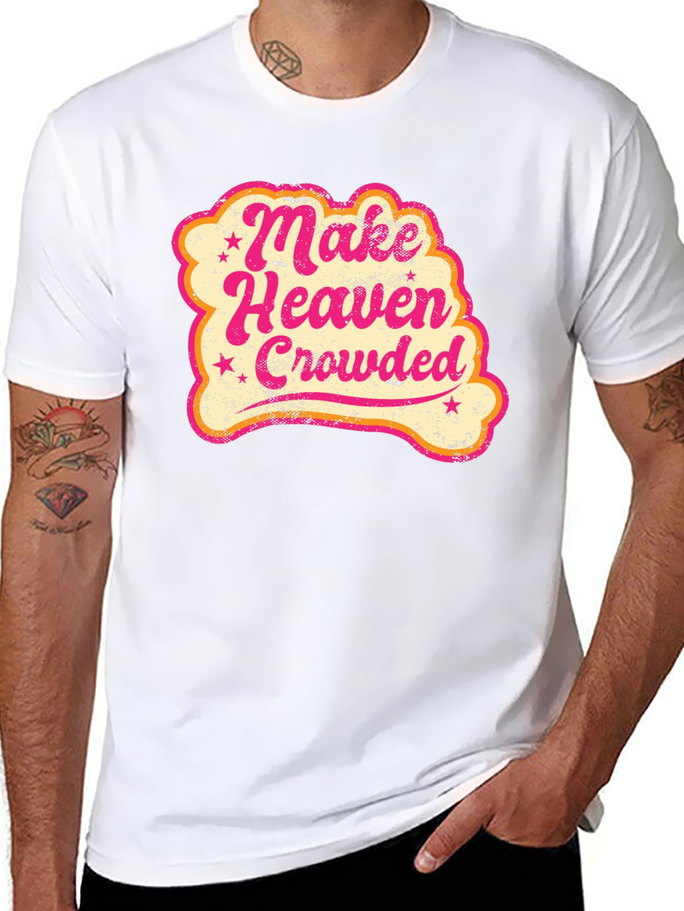 Make Heaven Crowded Graphic T-Shirt