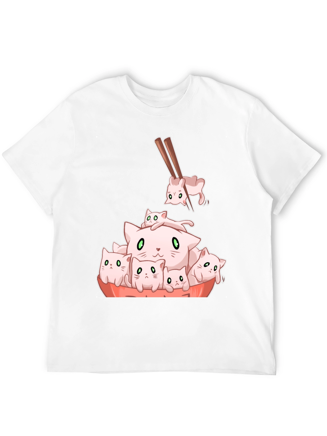 Sushi Cat T-Shirt - Cute Kitten Design
