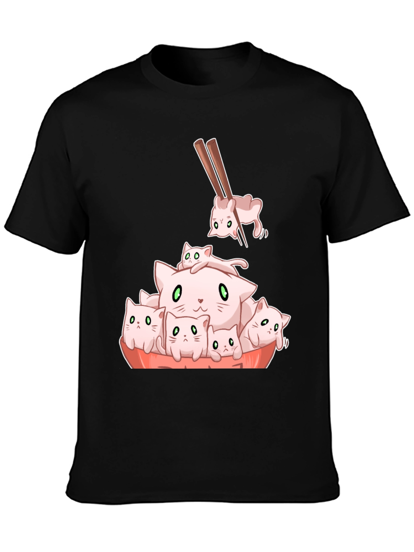 Sushi Cat T-Shirt - Cute Kitten Design