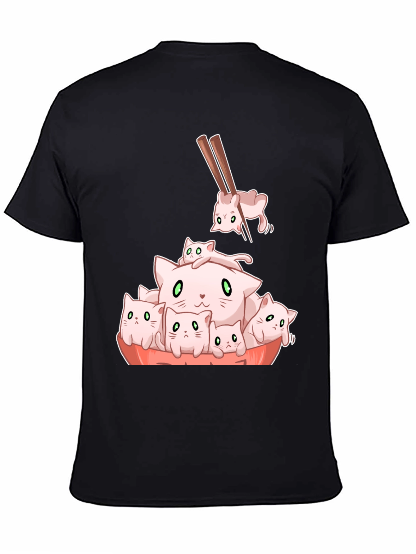 Sushi Cat T-Shirt - Cute Kitten Design