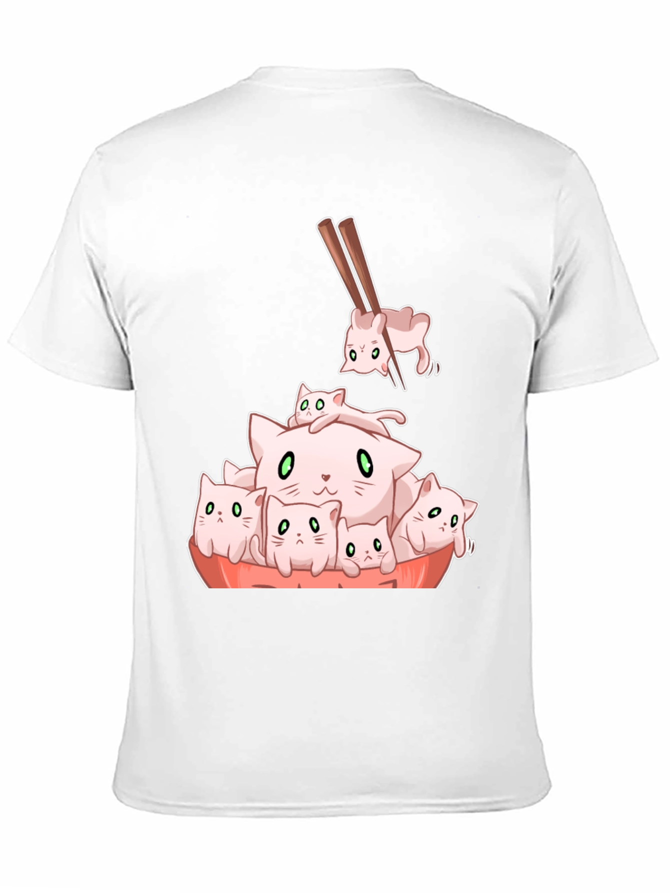 Sushi Cat T-Shirt - Cute Kitten Design