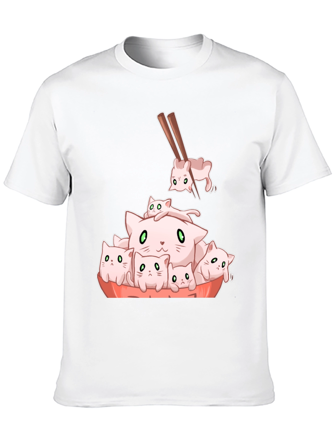 Sushi Cat T-Shirt - Cute Kitten Design