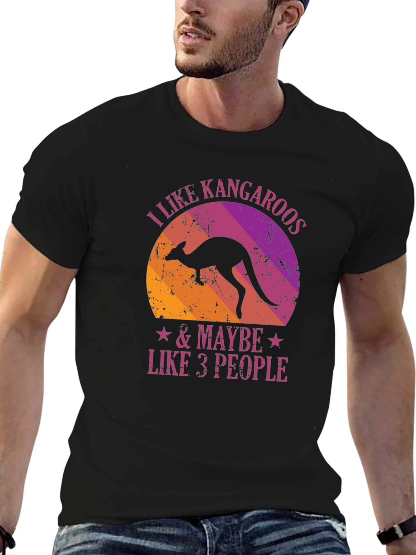 I Like Kangaroos & Maybe Like 3 People T-Shirt