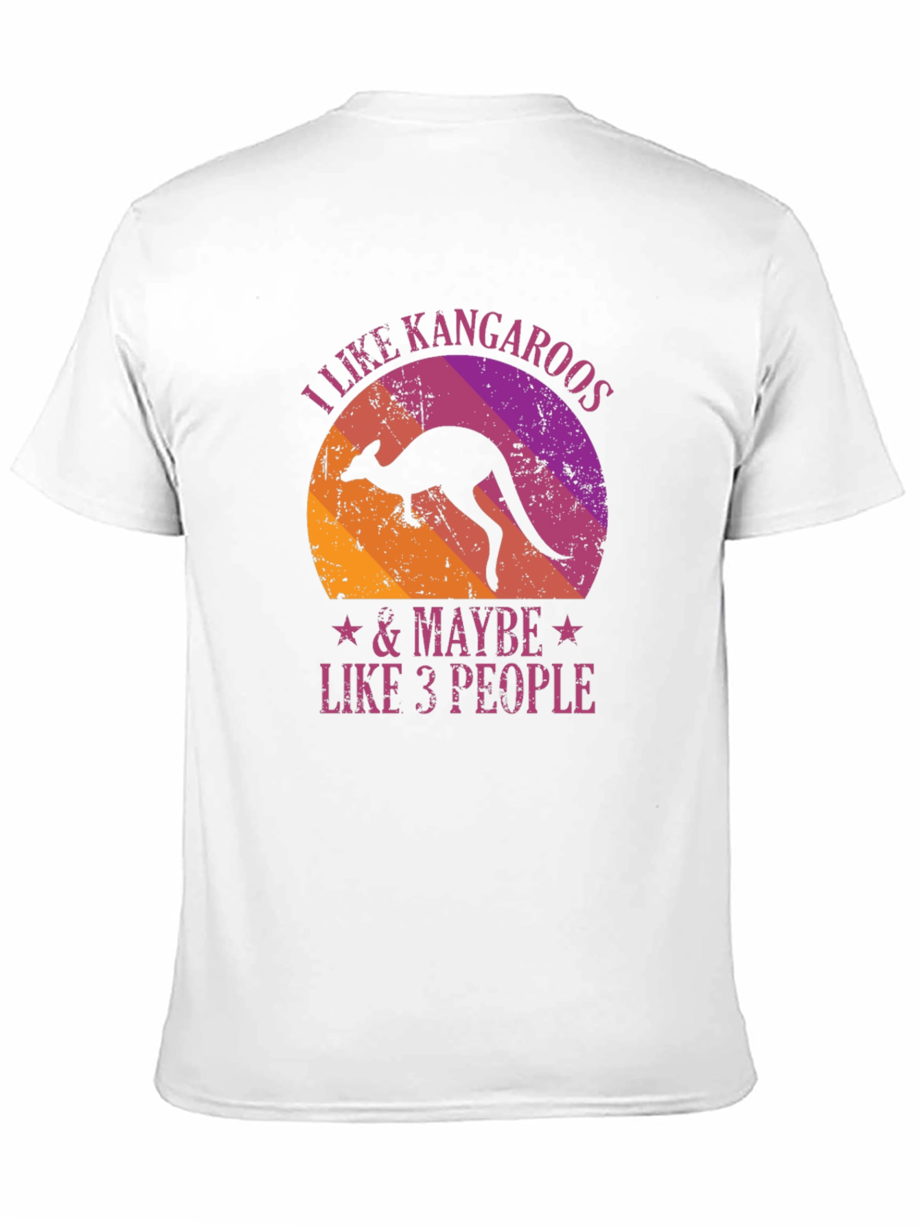 I Like Kangaroos & Maybe Like 3 People T-Shirt