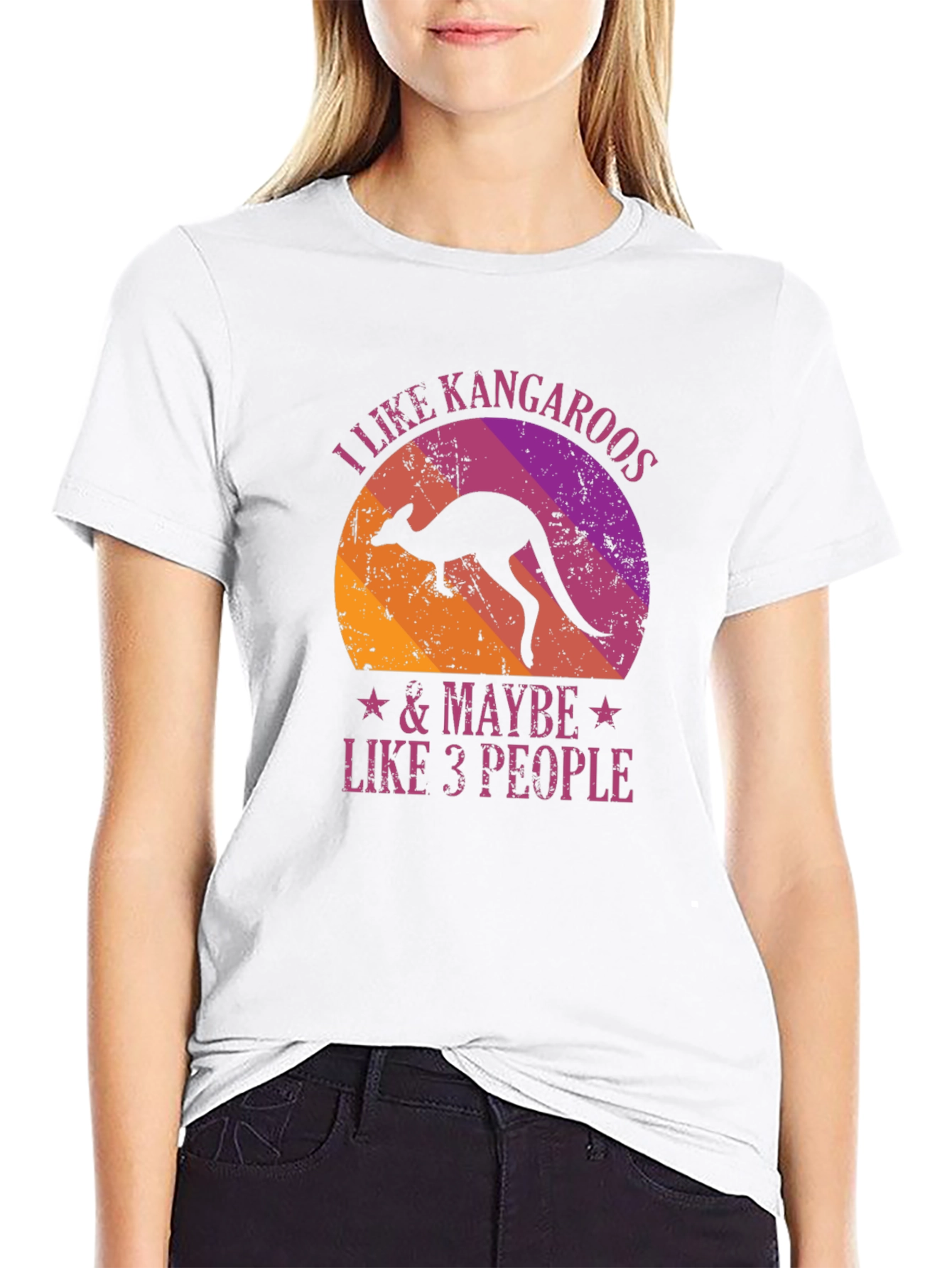I Like Kangaroos & Maybe Like 3 People T-Shirt