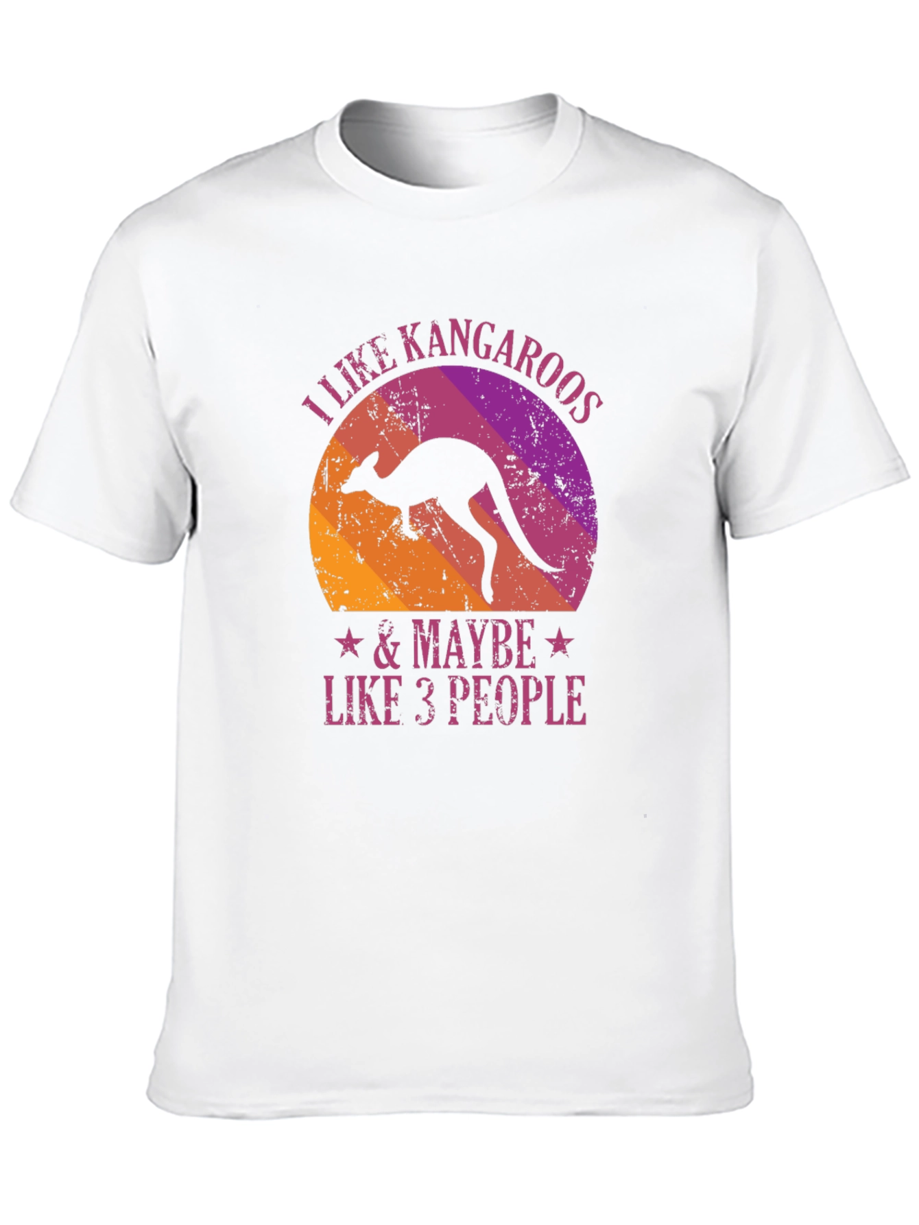 I Like Kangaroos & Maybe Like 3 People T-Shirt