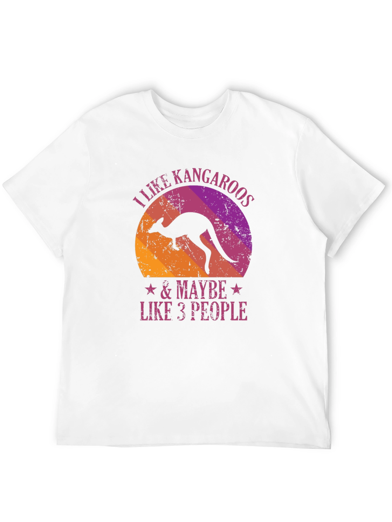 I Like Kangaroos & Maybe Like 3 People T-Shirt