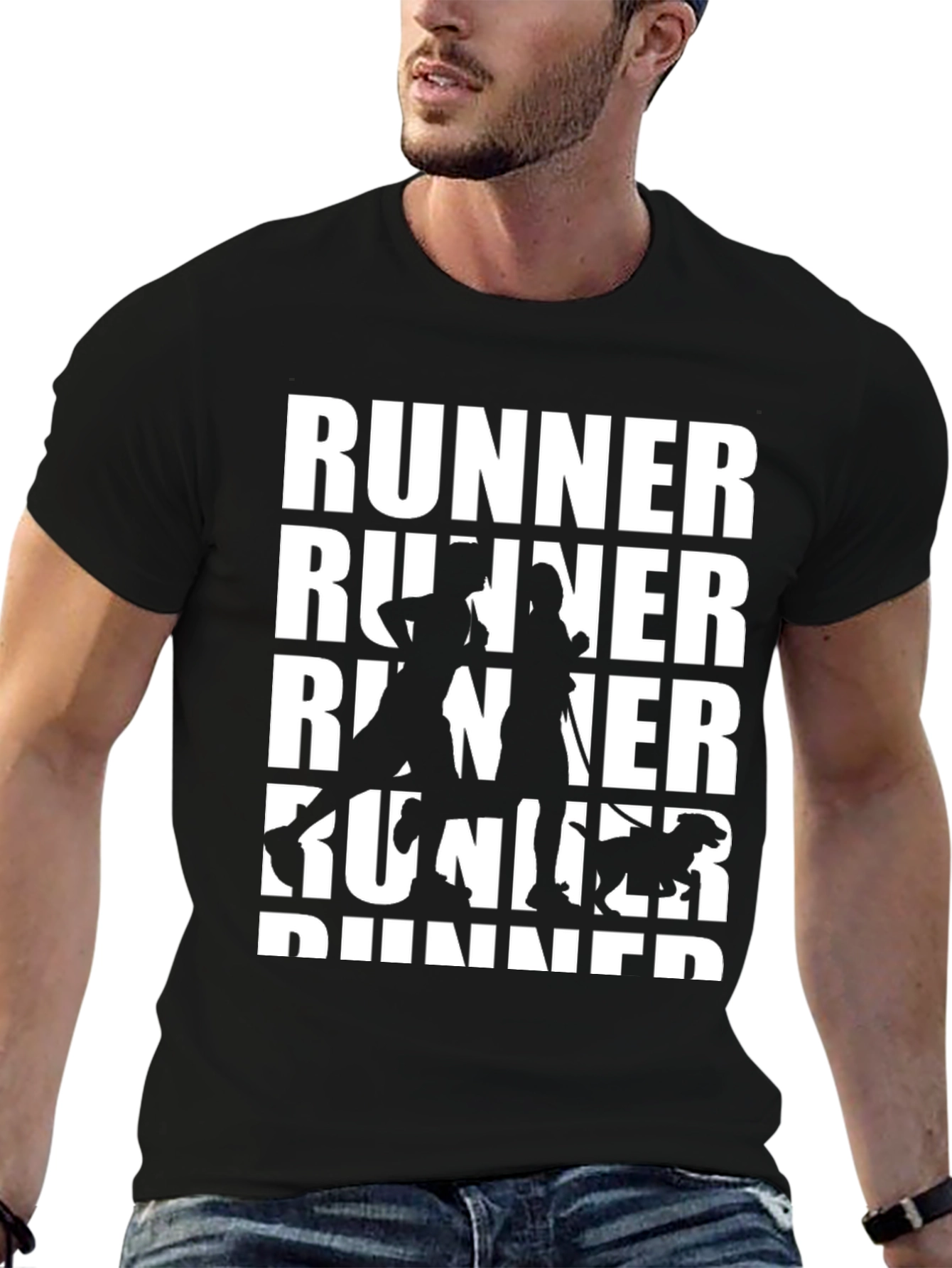 Runner Silhouette Graphic Tee