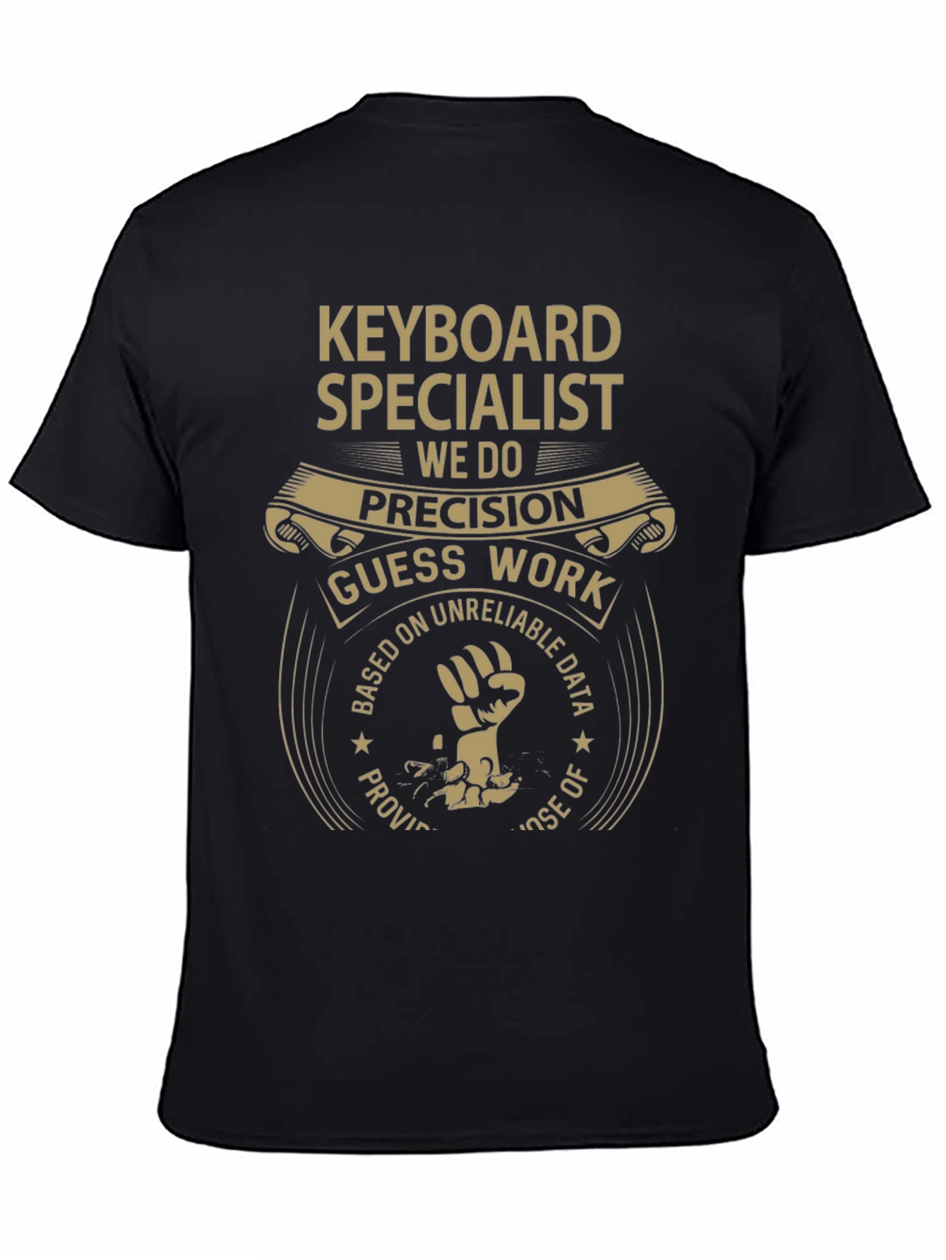 Keyboard Specialist Novelty Graphic Tee