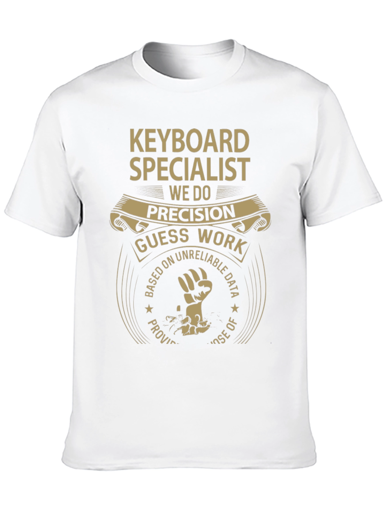 Keyboard Specialist Novelty Graphic Tee