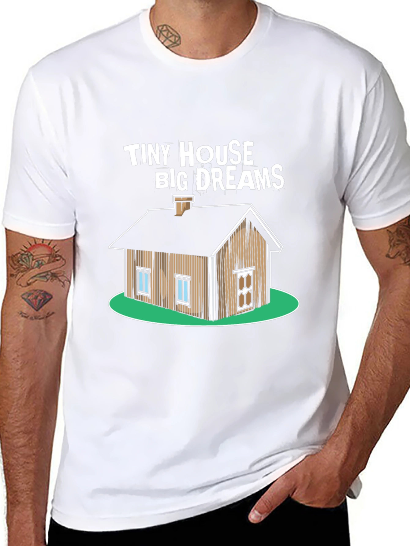 Tiny House Big Dreams Graphic T-Shirt