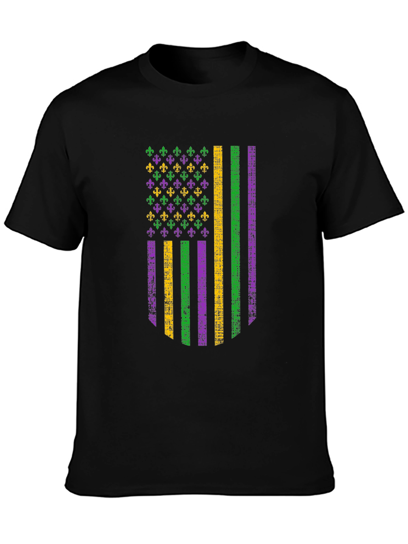 Mardi Gras Flag T-Shirt