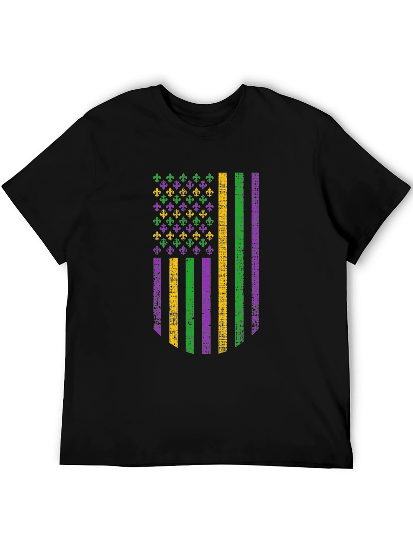 Mardi Gras Flag T-Shirt