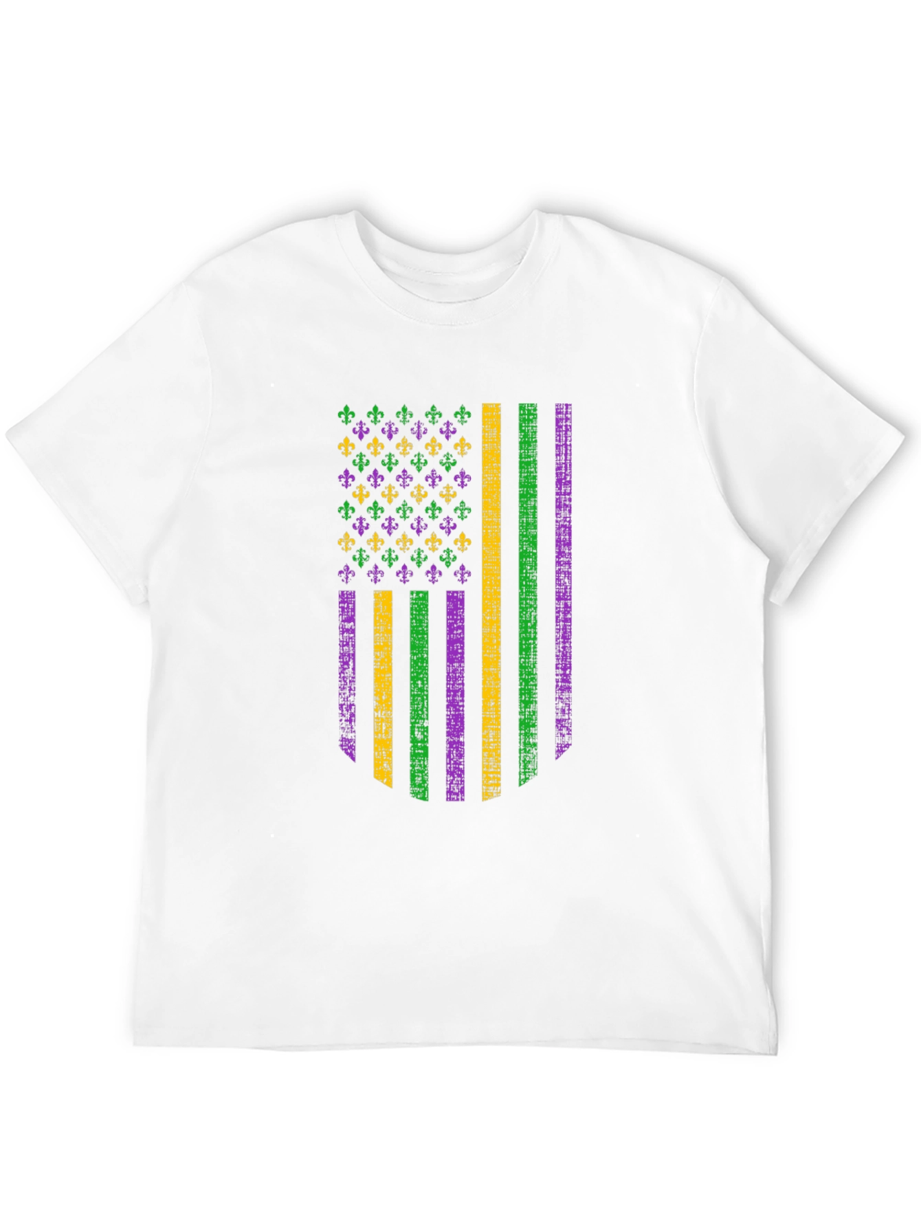 Mardi Gras Flag T-Shirt