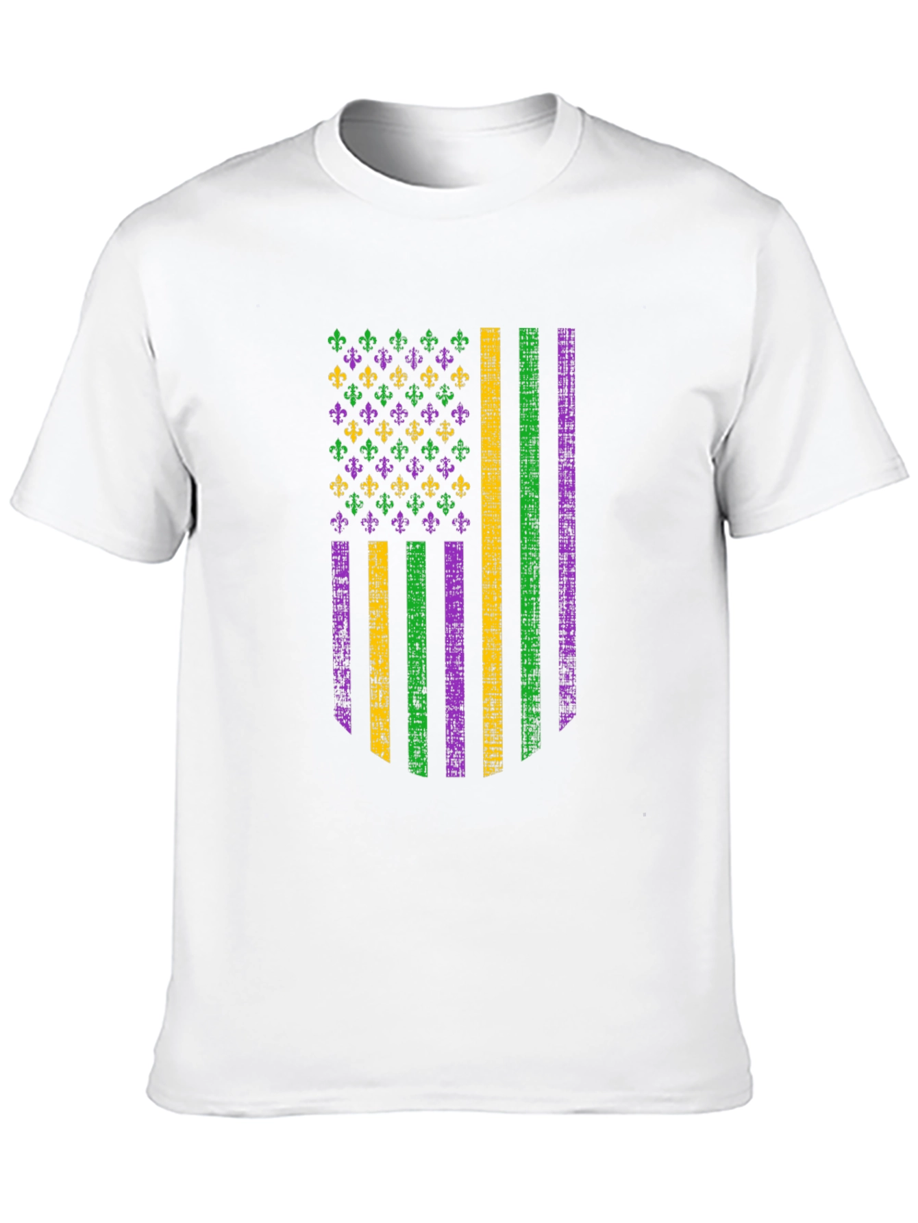 Mardi Gras Flag T-Shirt