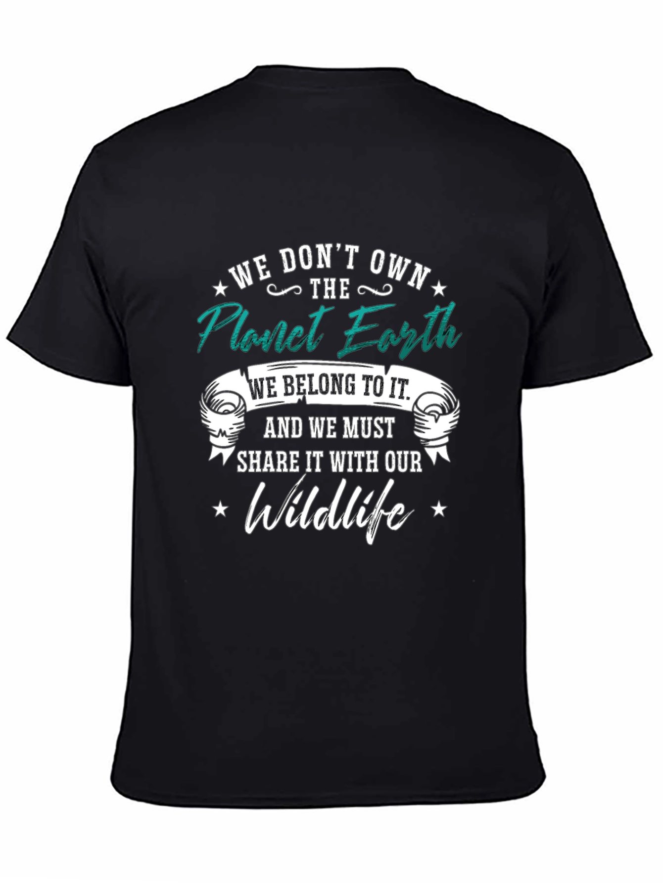 Planet Earth Wildlife T-Shirt - Conservation Tee