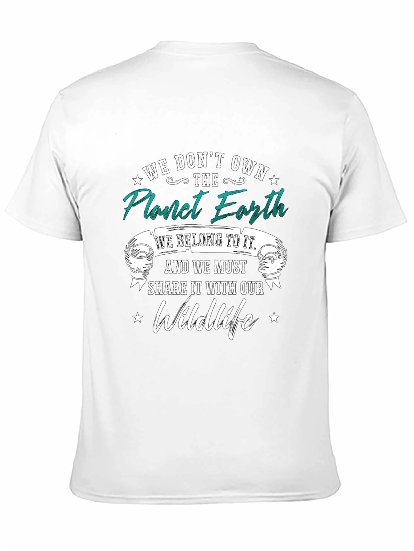 Planet Earth Wildlife T-Shirt - Conservation Tee
