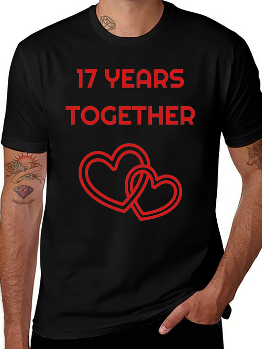 17 Years Together Anniversary T-Shirt
