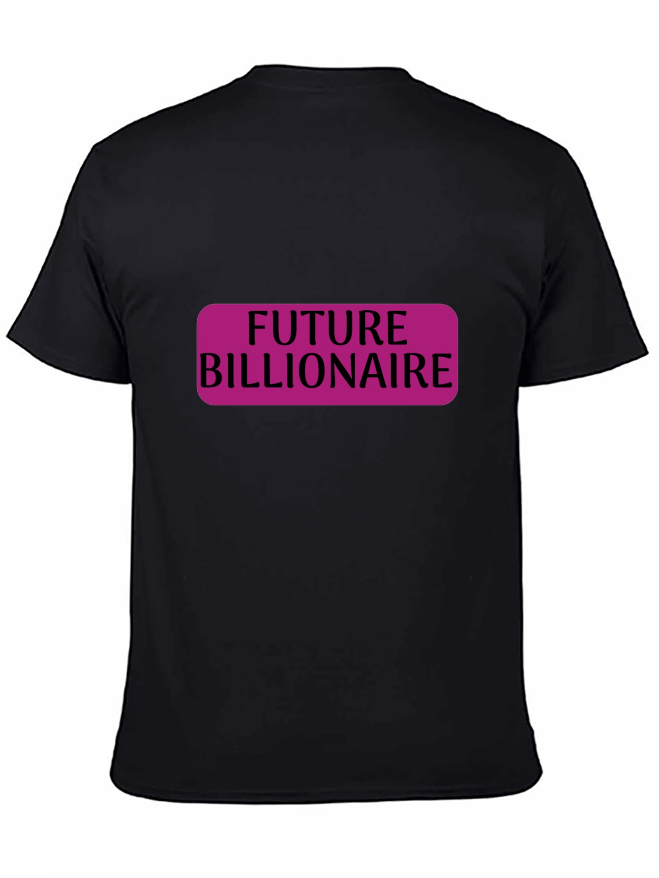 Future Billionaire Graphic Tee - Mens Black T-Shirt