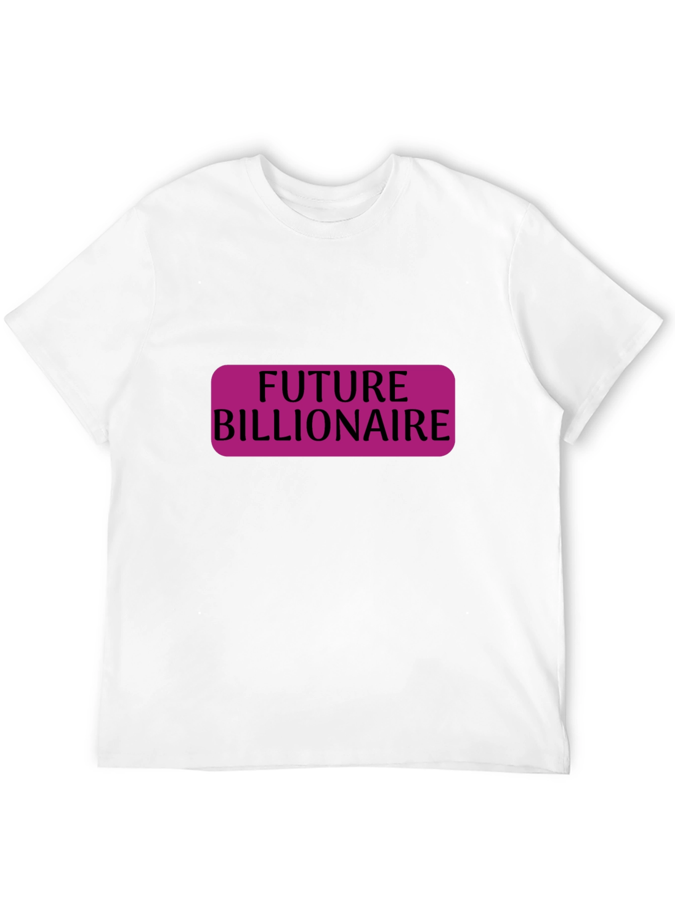 Future Billionaire Graphic Tee - Mens Black T-Shirt