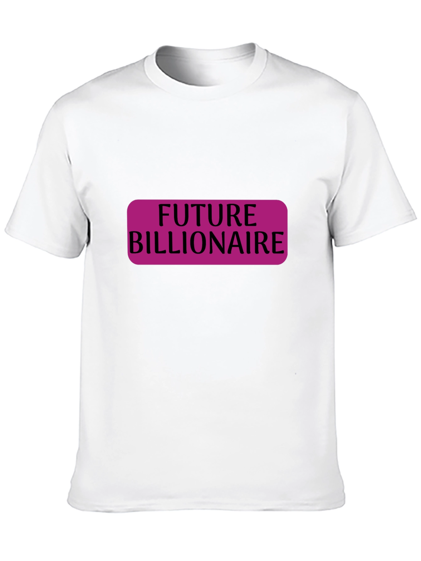 Future Billionaire Graphic Tee - Mens Black T-Shirt