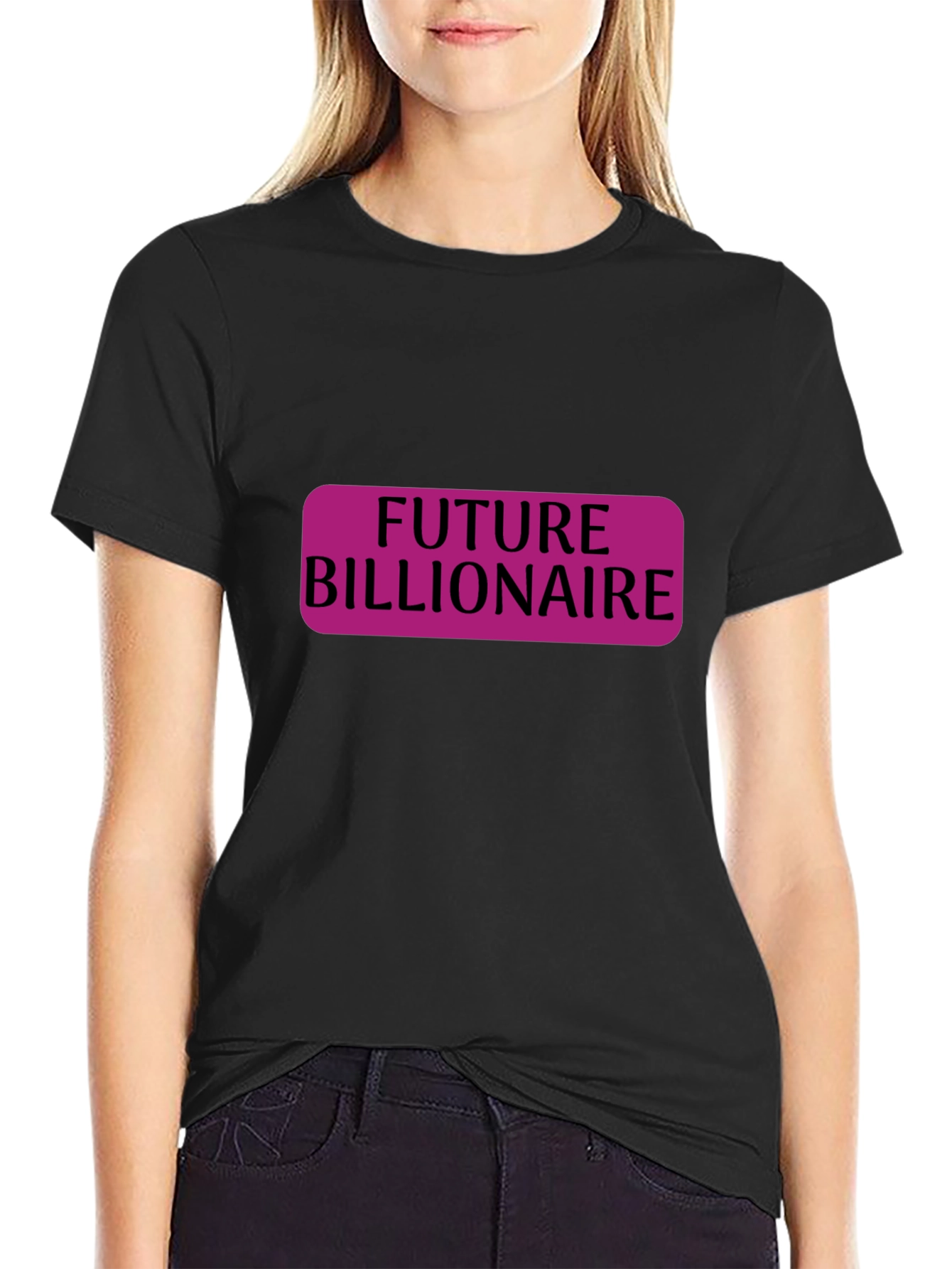 Future Billionaire Graphic Tee - Mens Black T-Shirt