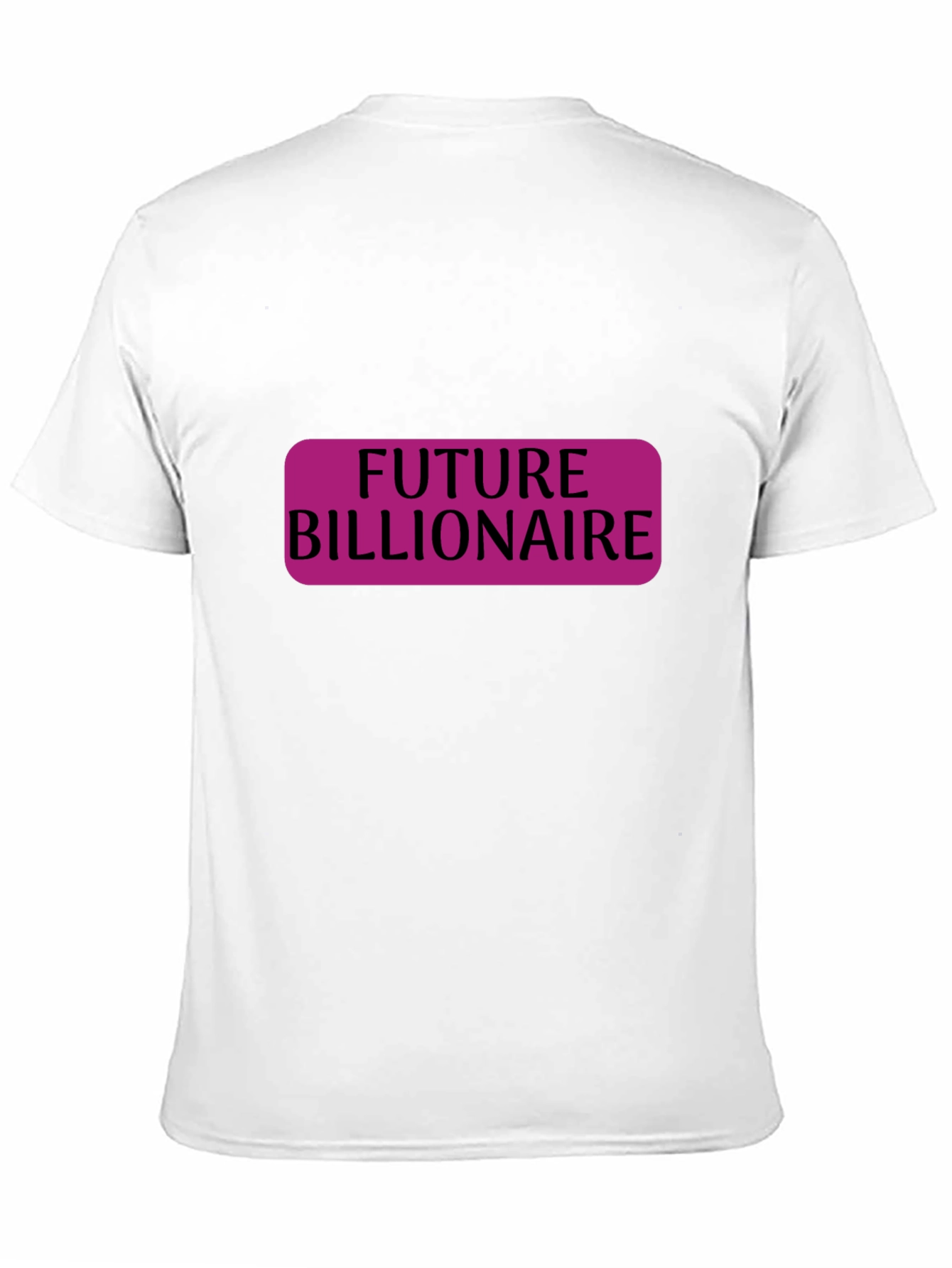 Future Billionaire Graphic Tee - Mens Black T-Shirt