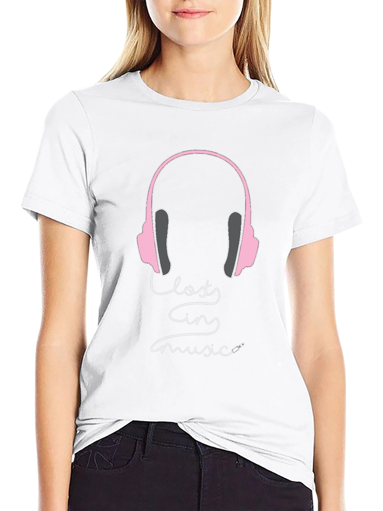 Lost in Music T-Shirt | Headphones Design