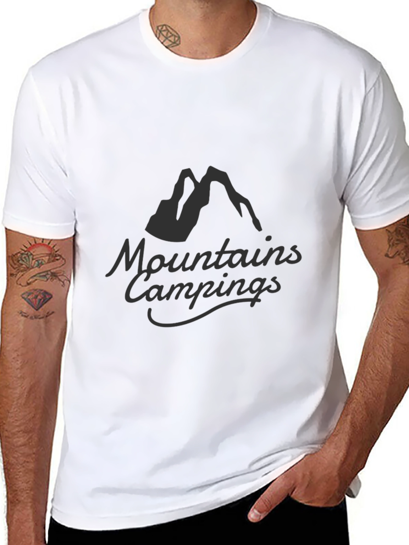 Mountains Camping T-Shirt
